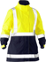 Picture of Bisley Workwear Womens H Taped Two Tone Hi Vis Rain Jacket (BJL6966T)