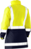 Picture of Bisley Workwear Womens H Taped Two Tone Hi Vis Rain Jacket (BJL6966T)