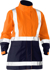 Picture of Bisley Workwear Womens H Taped Two Tone Hi Vis Rain Jacket (BJL6966T)