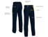 Picture of Bisley Workwear Rough Rider Denim Jean (BP6050)