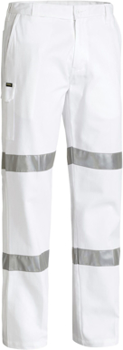 Picture of Bisley Workwear Taped Night Cotton Drill Pants (BP6808T)