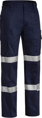 Picture of Bisley Workwear Taped Biomotion Drill Cargo Work Pants (BPC6003T)