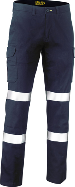 Picture of Bisley Workwear Taped Stretch Cotton Drill Cargo Pants (BPC6008T)