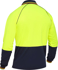 Picture of Bisley Workwear Recycled Two Tone Hi Vis Long Sleeve Polo (BK6440)