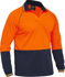 Picture of Bisley Workwear Recycled Two Tone Hi Vis Long Sleeve Polo (BK6440)