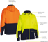 Picture of Bisley Workwear Hi Vis Zip Front Fleece Hoodie (BK6819)