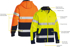 Picture of Bisley Workwear Taped Hi Vis Fleece Hoodie (BK6819T)