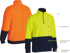 Picture of Bisley Workwear Hi Vis Polar Fleece Zip Pullover (BK6889)