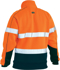 Picture of Bisley Workwear Taped Hi Vis 1/4 Zip Fleece Pullover (BK6989T)