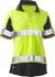 Picture of Bisley Workwear Womens Taped Two Tone Hi Vis V Neck Polo (BKL1225T)