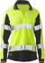 Picture of Bisley Workwear Womens Taped Two Tone Hi Vis V Neck Polo (BKL6225T)