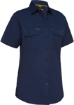 Picture of Bisley Workwear Womens Ripstop Shirt (BL1414)