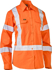 Picture of Bisley Workwear Womens X Taped Biomotion Hi Vis Cool Lightweight Drill Shirt (BL6166XT)