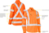 Picture of Bisley Workwear Womens X Taped Biomotion Hi Vis Cool Lightweight Drill Shirt (BL6166XT)