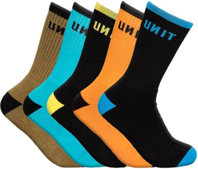 Picture of UNIT Mens React Bamboo Socks - 5 Pack (212133002)