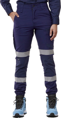 Picture of Hardyakka  Womens Raptor Cuff Pant With Tape (Y08411)
