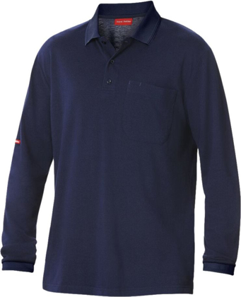 Picture of Hardyakka Mens Long Sleeve Regular Fit Polo (Y11307)