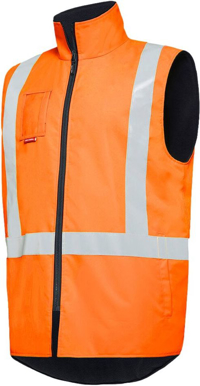 Picture of Hardyakka  Mens Hi-Vis Taped All Weather Fleece Vest (Y21480)