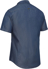 Picture of Bisley Workwear Mens Short Sleeve Denim Work Shirt (BS1602)