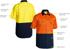 Picture of Bisley Workwear Hi Vis Cool Lightweight Drill Shirt (BS1895)