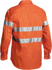 Picture of Bisley Workwear Taped Hi Vis Drill Shirt (BT6482)