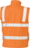 Picture of Bisley Workwear Taped Hi Vis Rail Wet Weather Vest (BV0364T)