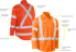 Picture of Bisley Workwear X Taped Biomotion Hi Vis Cool Lightweight Drill Shirt (BS6166XT)