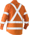 Picture of Bisley Workwear Recycled X Taped Hi Vis Drill Shirt (BS6266XT)