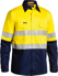 Picture of Bisley Workwear Taped Hi Vis Industrial Cool Vented Shirt (BS6448T)