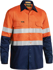 Picture of Bisley Workwear Taped Hi Vis Industrial Cool Vented Shirt (BS6448T)