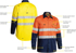 Picture of Bisley Workwear Taped Hi Vis Industrial Cool Vented Shirt (BS6448T)