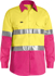 Picture of Bisley Workwear Taped Hi Vis Cool Lightweight Shirt (BS6696T)