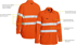 Picture of Bisley Workwear Tencate Tecasafe® Plus 480 Taped Hi Vis Lightweight FR Vented Shirt (BS8238T)