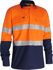 Picture of Bisley Workwear Closed Front Taped Hi Vis Ripstop Shirt (BSC6415T)