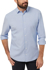 Picture of NNT Uniforms Mens Cotton Chambray Long Sleeve Shirt - Light Blue (CATJJU-LTB)