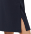 Picture of NNT Uniforms Womens Crepe Stretch Midi Length A-Line Skirt - Navy (CAT2RV-NAV)