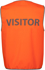 Picture of JB'S Wear Hi Vis Safety Vest - VISITOR (6HVS7)