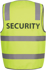 Picture of JB'S Wear Hi Vis Day & Night Safety Vest - SECURITY (6DNS5)