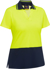 Picture of Bisley Workwear Womens Hi Vis V-Neck Polo (BKL1234)