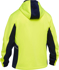 Picture of Bisley Workwear Hi Vis Liquid Repellent Fleece Hoodie (BK6571)