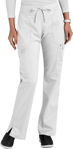 Picture of Cherokee Scrubs Womens Drawstring Flare Scrub Pant - Petite (CH-WW120P)