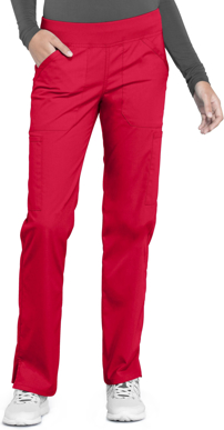 Picture of Cherokee Scrubs Professionals Women's Elastic Waist Mid Rise Straight Leg Pull-on Cargo Tall Pant(CH-WW170T)