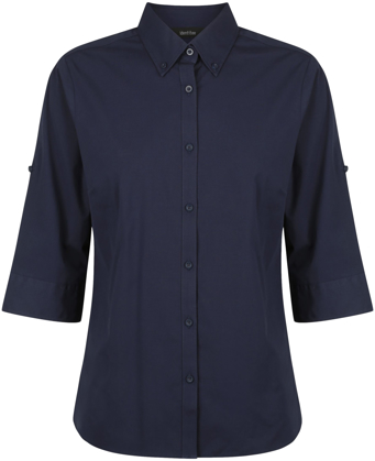 Picture of Identitee Ladies Baxter 3/4 Sleeve Shirt (W68(Identitee)