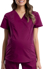 Picture of Cherokee Scrubs Womens Maternity Side Zip Solid Scrub Top (CH-WW688)