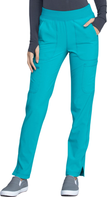 Picture of Cherokee Scrubs Womens Infinity Elastic Waist Cargo Pants - Petite (CH-CK065AP)