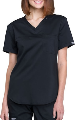 Picture of Cherokee Scrubs Womens Revolution 1 Pocket V Neck Top (CH-WW657)