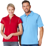 Picture of Stencil Womens Bio Weave Short Sleeve Polo (1034 Stencil)