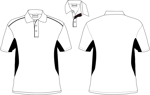 Picture of Stencil Mens Freshen Short Sleeve Polo (1061 Stencil)