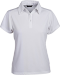 Picture of Stencil Womens Glacier Short Sleeve Polo (1154 Stencil)
