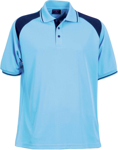 Picture of Stencil Mens Club Short Sleeve Polo (1022 Stencil)
